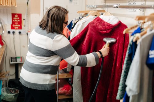 Volunteering at Dove House