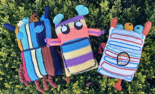 Children’s worry monster drawing come to life!